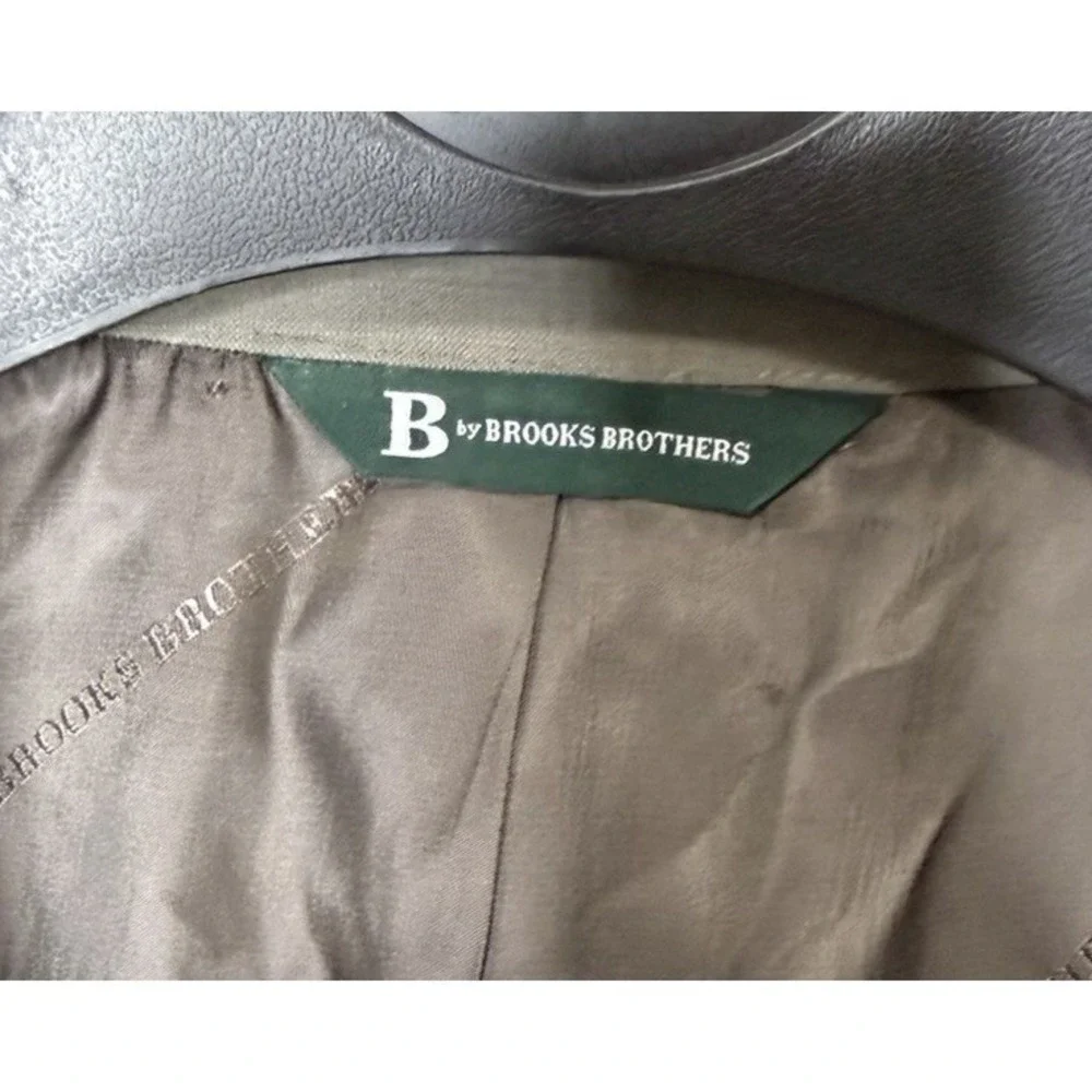 B by‎ BROOKS BROTHERS Tan Beige 48L 38X30 Blazer Pants Classic